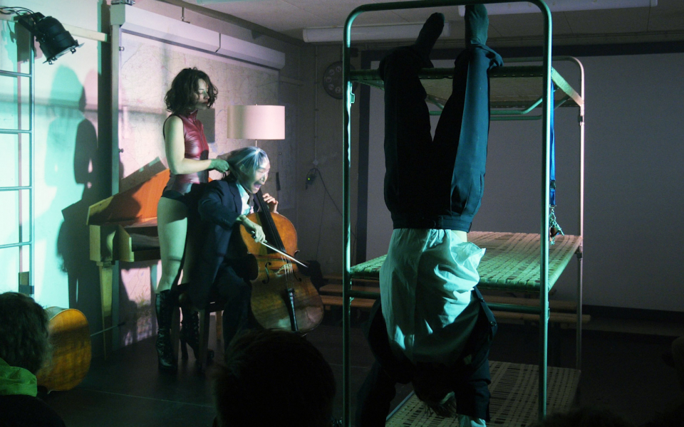 © David Fernández Goats during a session