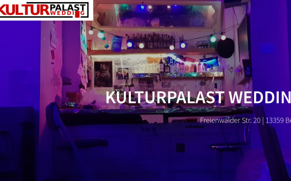 Das Bild zeigt die Bar des Theaters.